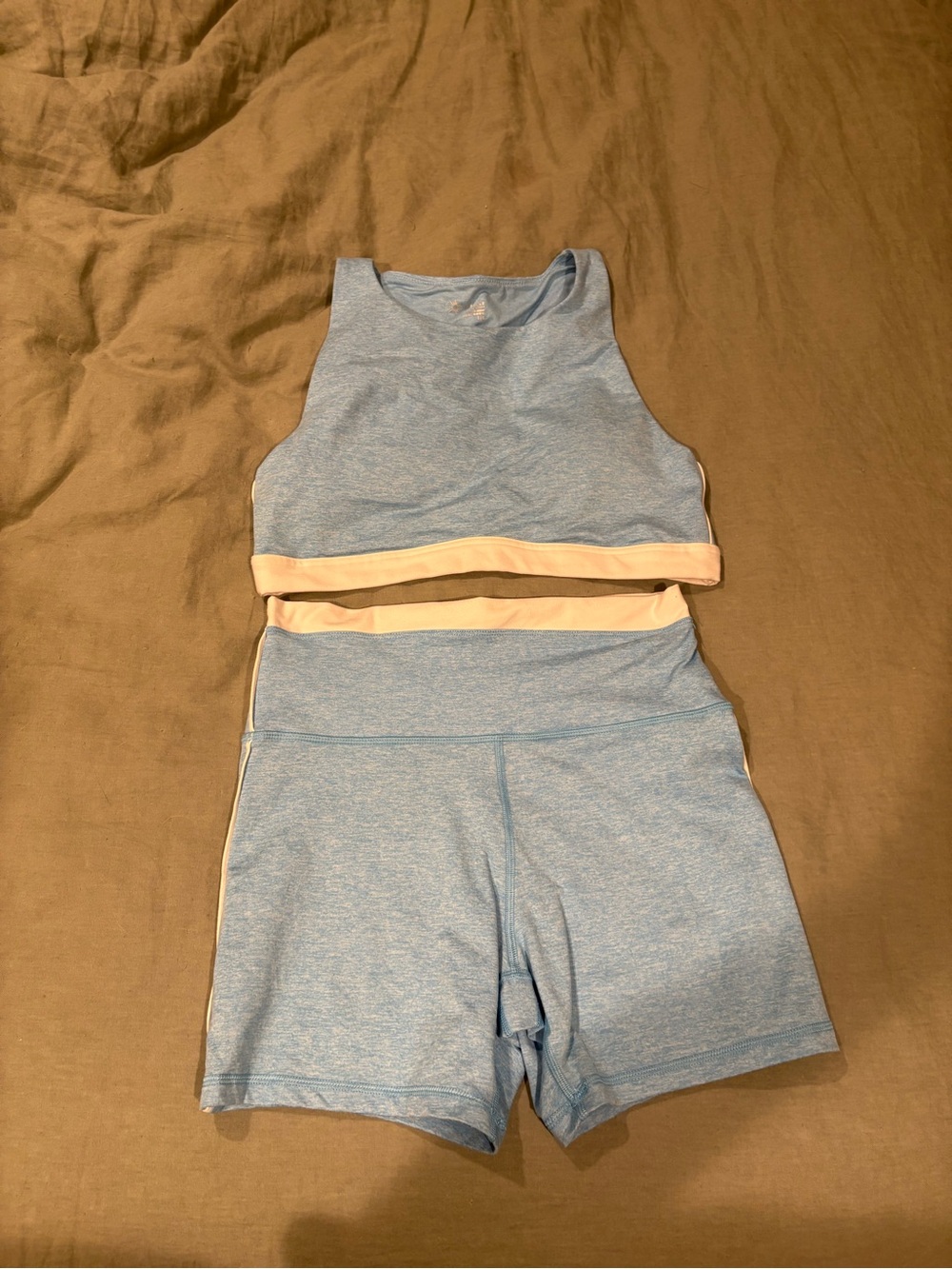 Offline by Aerie The Hugger Blue/White Colorblock Set